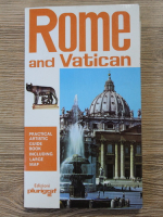 Rome and Vatican. Practical artistic guide book including large map