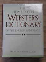 The new lexicon webster's dictionary of the english language