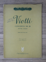 Viotti, concertul nr. 20 pentru vioara