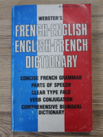 Webester's french-english, english-french dictionary