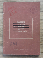 Culegere de decizii ale Tribunalului Suprem pe anul 1966