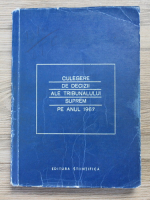 Culegere de decizii ale tribunalului suprem pe anul 1967