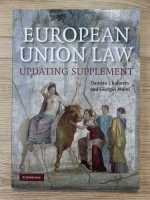 Anticariat: Damian Chalmers - European Union Law. Updating supplement