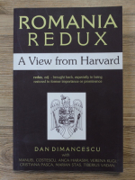 Dan Dimancescu - Romania redux. A view from Harvard