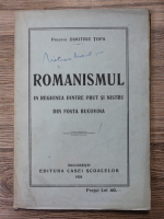Anticariat: Dimitrie Topa - Romanismul in regiunea dintre Prut si Nistru din fosta Bucovina (1928)