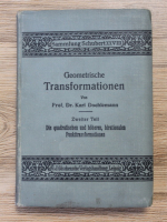 Geometriche transformationen, volumul 2. Teil (1908)