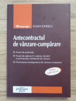 Ioana Ionescu - Antecontractul de vanzare-cumparare