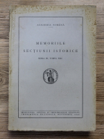 Memoriile Sectiunii Istorice seria III, tomul XXI (1939)