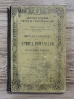 Nicolae Balcescu - Istoria romanilor sub Mihaiu Voda Viteazul (volumul 1, 1894)