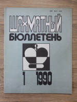 Revista Buletinul de Sah, nr. 1, 1990