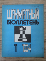 Revista Buletinul de Sah, nr. 11, 1984