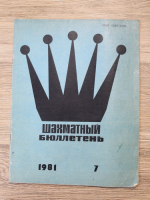 Revista Buletinul de Sah, nr. 7, 1981