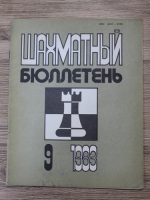 Revista Buletinul de Sah, nr. 9, 1983
