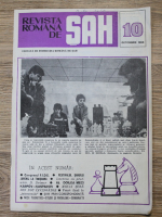 Revista romana de sah, nr. 10, 1985
