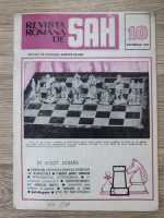 Revista romana de sah, nr. 10, 1987