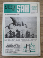 Revista romana de sah, nr. 12, 1985