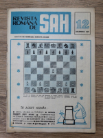 Revista romana de sah, nr. 12, 1987