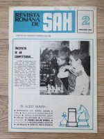 Revista romana de sah, nr. 2, 1989