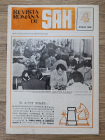 Revista romana de sah, nr. 4, 1989