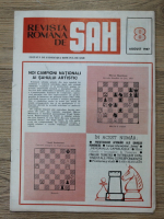Revista romana de sah, nr. 8, 1987