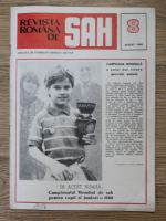 Revista romana de sah, nr. 8, 1988