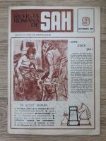 Revista romana de sah, nr. 9, 1987