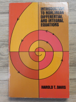 Harold Davis - Introduction to nonlinear differential and integral equations