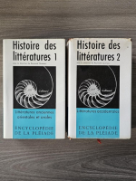 Histoire des litteratures (2 volume)