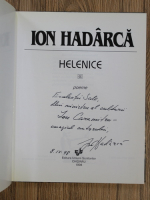 Ion Hadarca - Helene (cu autograful autorilor)