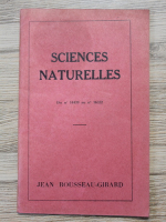 Jean Rousseau Girard - Sciences naturelles. Du no. 14439 au no. 16322
