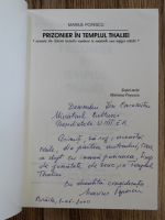 Marius Popescu - Prizonier in templul Thaliei (cu autograful autorului)
