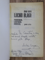 Mihai Cimpoi - Lucian Blaga. Paradisiacul, lucifericul, mioriticul poem critic (cu autograful autorului)