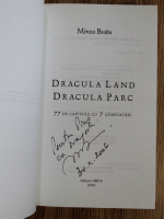 Mircea Bradu - Dracula land (cu autograful autorului)