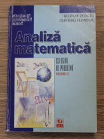 Nicolae Donciu - Analiza matematica. Culegere de probleme (volumul 2)