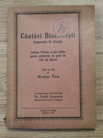 Nicolae Firu - Cantari bisericesti. Raspunsurile Sf. Liturghii. Irmoase, Pricesne si alte cantari pentru sarbatorile de peste an. Cele opt glasuri (1943)