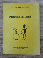 Nicolae Vintanu - Prelegeri de logica