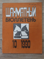 Revista Buletinul de Sah, nr. 10, 1990