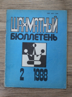 Revista Buletinul de Sah, nr. 2, 1988