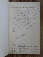 Roland Vasilevici - Piramida umbrelor (cu autograful autorului)