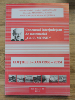 Vasile Berinde - Concursul interjudetean de matematica Gr. C. Moisil (editiile 1-30, 1986-2015)