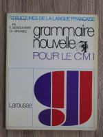 E. Genouvrier - Grammaire nouvelle pour le C.M. 1