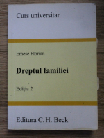 Emese Florian - Dreptul familiei (editia a 2-a)