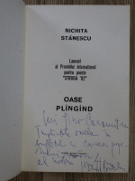 Nichita Stanescu - Oase plingind (cu autograful autorului)