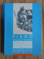 Piano. Catalogue thematique. Musique pour piano