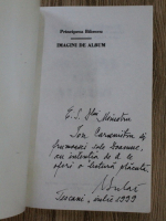 Principesa Bibescu - Imagini de album (cu autograful traducatoarei)