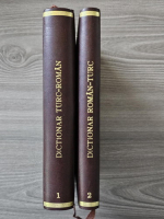 Agiemin Baubec - Dictionar turc-roman, roman-turc (2 volume)