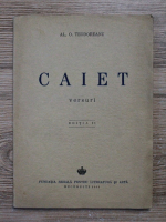 Alexandru O. Teodoreanu - Caiet . Versuri (editia II, 1943)
