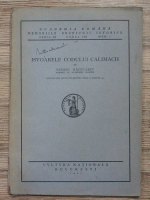 Andrei Radulescu - Isvoarele Codului Calimac (1927)