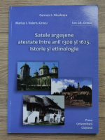 Carmen Nicolescu - Satele argesene atestate intre anii 1300 si 1625. Istorie si etimologie