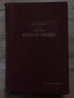 Charles Gide - Cours d'economie politique (1913)
